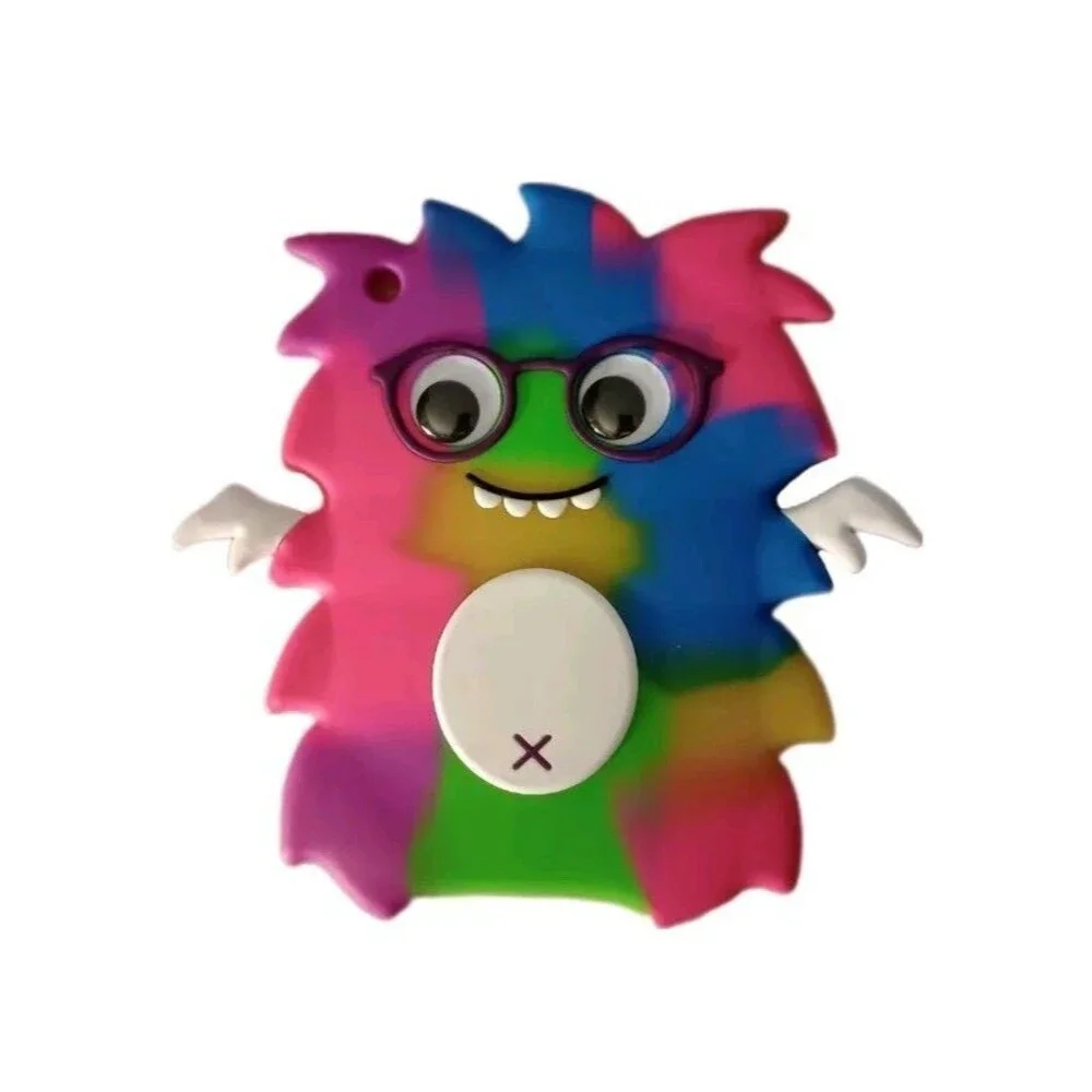 Claires iPad Mini Silicone Rainbow Monster Case Compatible w/iPad Mini 4